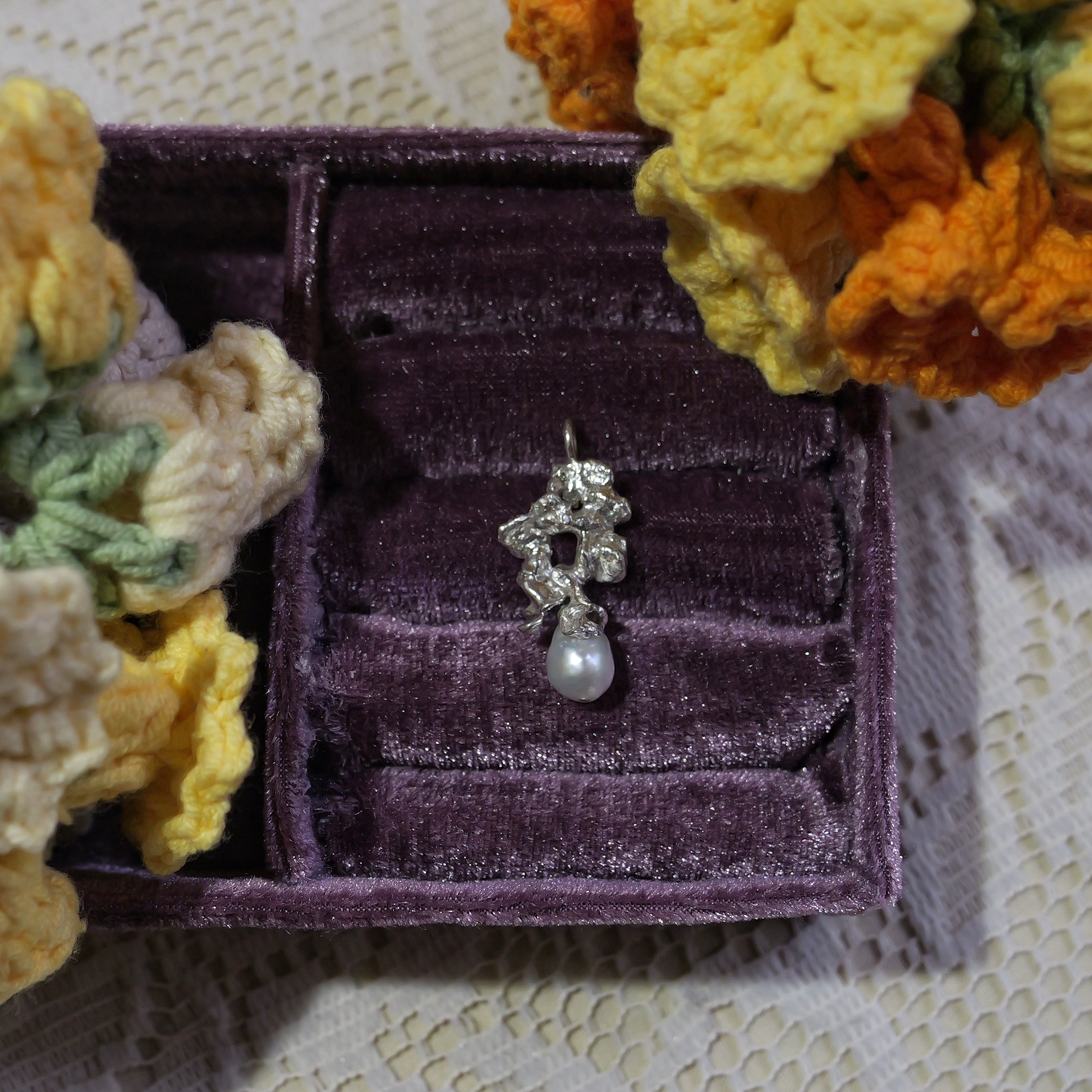 Elemental Pearl Pendant #2