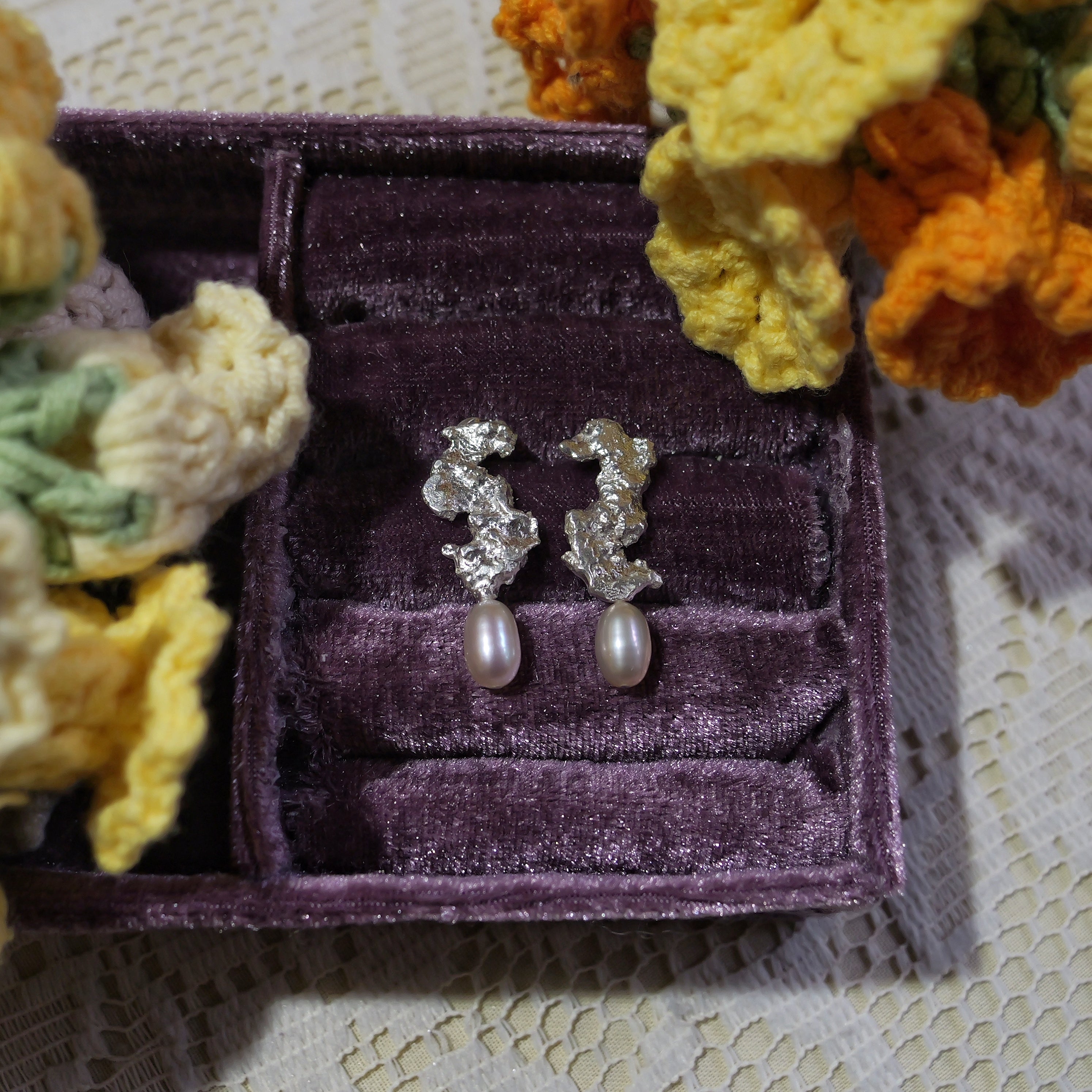 Elemental Pearl Studs #3