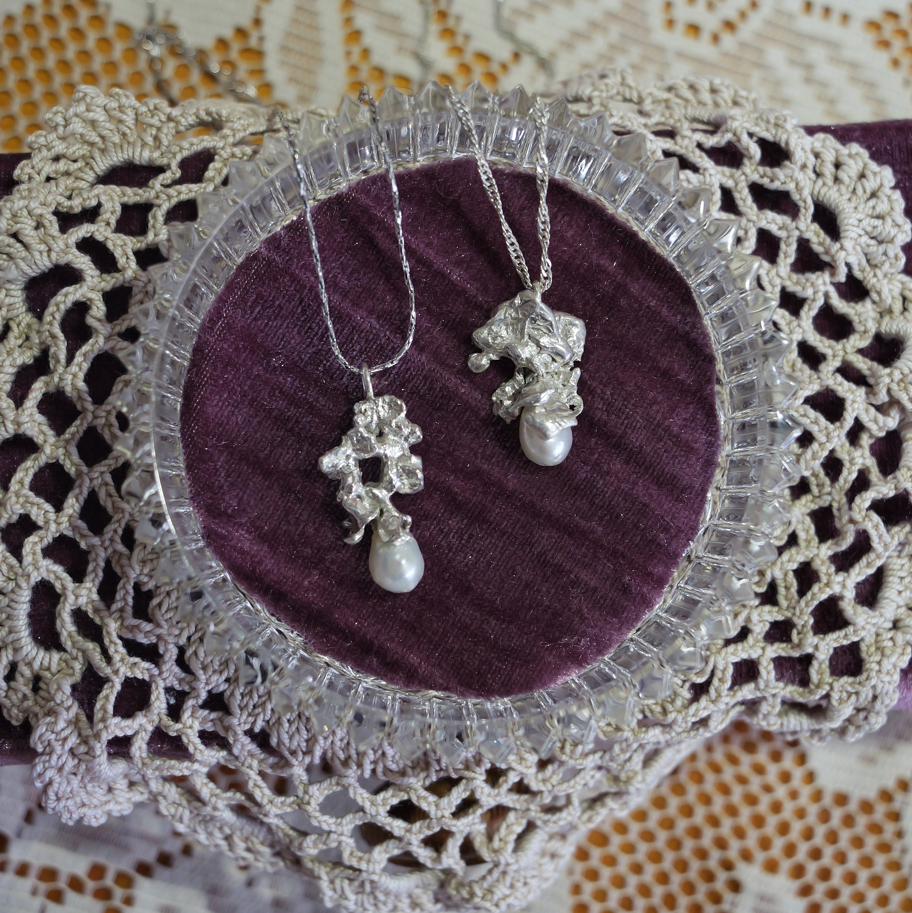 Elemental Pearl Pendant #2